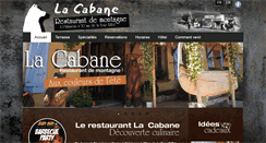 Desktop Screenshot of lacabane.fr